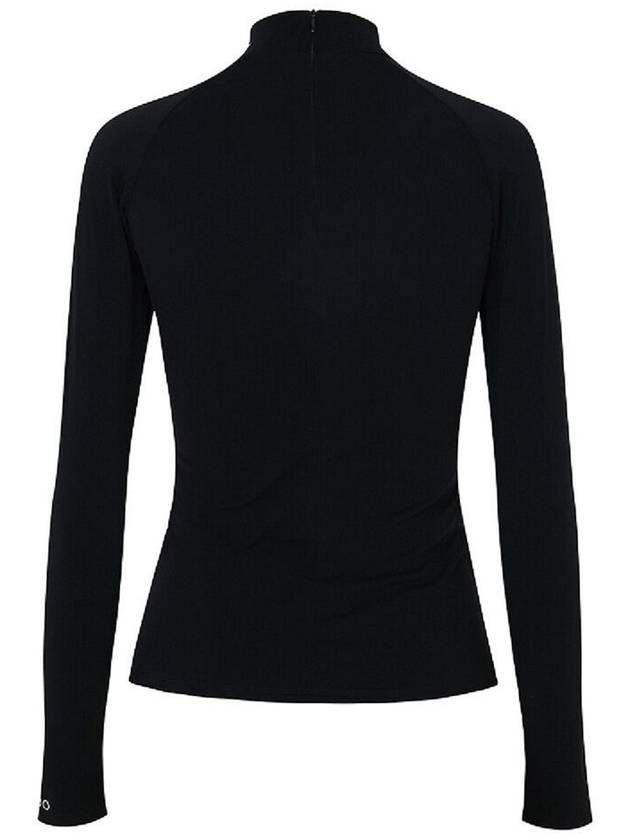 WARM FLEECE RAGLAN MOCK NECK INNER TOPBlack - PLAYBOO - BALAAN 2