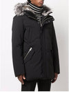 Mackage Edward down parka hooded bib silver fox fur black - MACKAGE - BALAAN 3