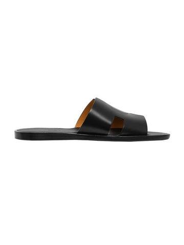 Izmir Sandal Calfskin & Noir - HERMES - BALAAN 1