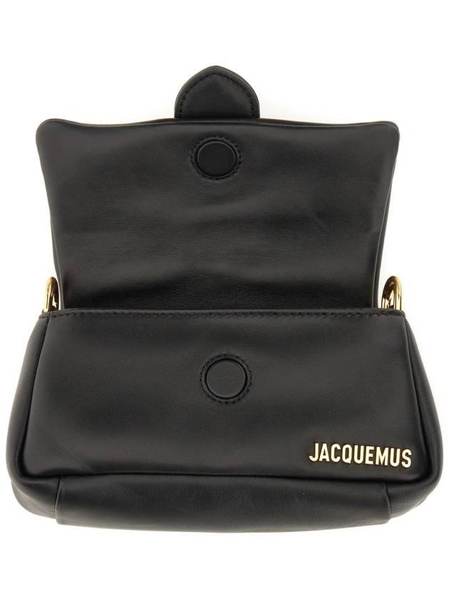 Le Bambimou Small Shoulder Bag Black - JACQUEMUS - BALAAN 5