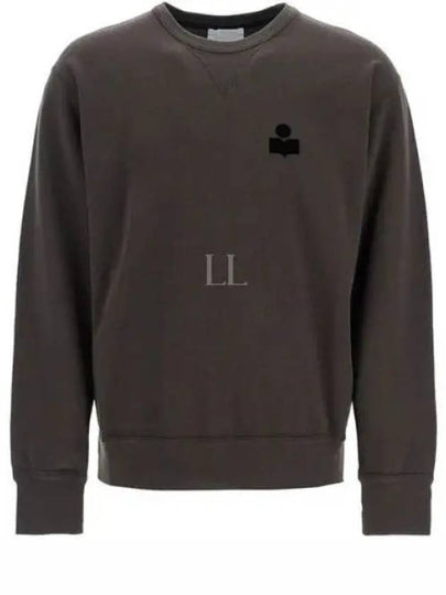 Mike Logo Cotton Sweatshirt Faded Black - ISABEL MARANT - BALAAN 2