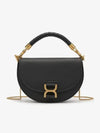 Marcie Leather Shoulder Bag Black - CHLOE - BALAAN 2