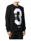 Pablo brushed sweatshirt black NUW19213 009 - IH NOM UH NIT - BALAAN 3