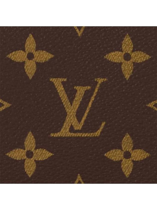 Multiple Half Wallet Brown Black - LOUIS VUITTON - BALAAN 6