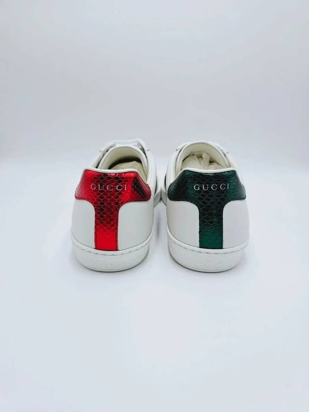 Men's Snake New Ace Sneakers 456230 - GUCCI - BALAAN 4