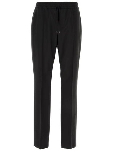 Valentino Garavani Black Wool Pants - VALENTINO - BALAAN 1