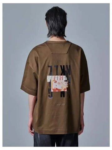 Wilkin Jok High Melf Graphic Semi Overfit Short Sleeve Brick Domestic Product GM0024061196810 - JUUN.J - BALAAN 1