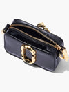 Snapshot Gold Logo Shoulder Bag Black - MARC JACOBS - BALAAN 5