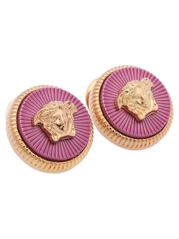 Medusa Biggie Earrings Pink - VERSACE - BALAAN 3