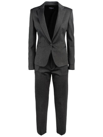 Dondup Grey Jersey Plug Suit - DONDUP - BALAAN 1