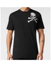 FACC skull logo short sleeve t shirt Bones - PHILIPP PLEIN - BALAAN 1