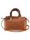 By The Way Small Leather Tote Bag Brown - FENDI - BALAAN 3