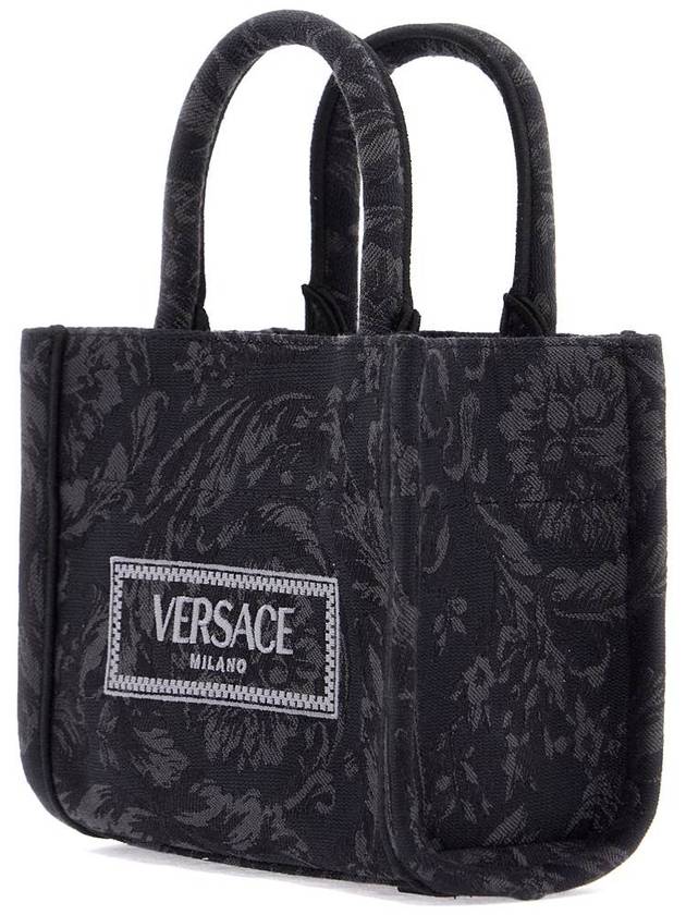 24FW Tote Bag 10152881A09741 2BM0V Black - VERSACE - BALAAN 4