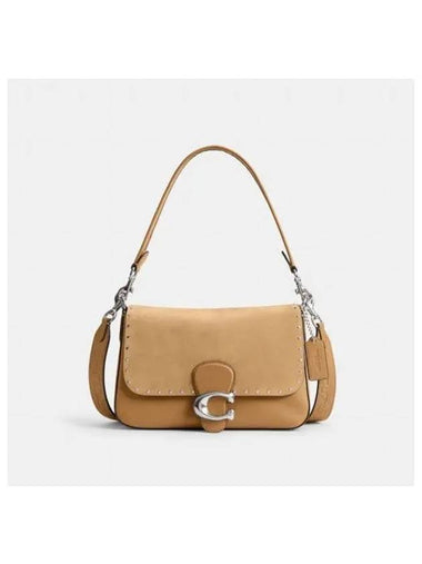 Soft Tabby Shoulder Bag Rivet and Tooling CU067 LHNM5 - COACH - BALAAN 1