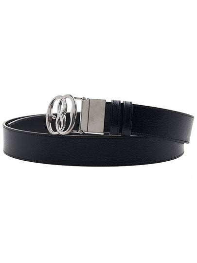 Men's Emblem Leather Belt EMBLEM 35 ADR U901P - BALLY - BALAAN 2