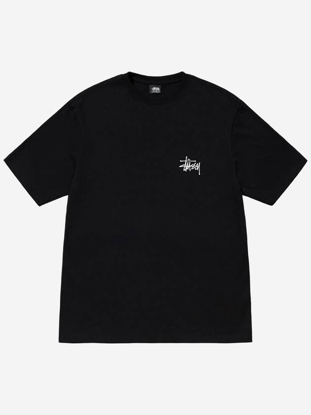 Melted Short Sleeve T-Shirt Black - STUSSY - BALAAN 3