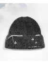 Hand Stitched Beanie CHARCOAL Women s - RUBATI - BALAAN 1