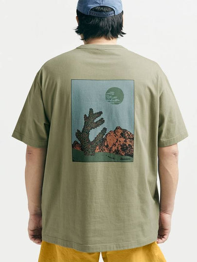 From The Desert Short Sleeve T-Shirt Khaki - BOOVOOM - BALAAN 2