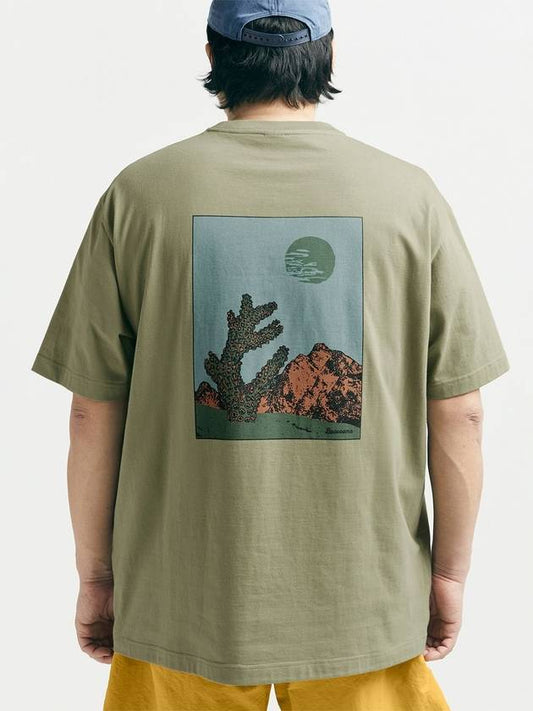 From The Desert Short Sleeve T-Shirt Khaki - BOOVOOM - BALAAN 2