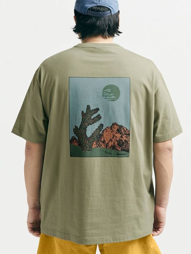 From The Desert Short Sleeve T-Shirt Khaki - BOOVOOM - BALAAN 1