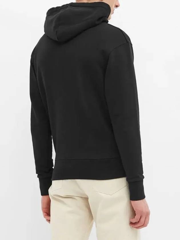 Big Fox Head Cotton Hoodie Black - MAISON KITSUNE - BALAAN 6