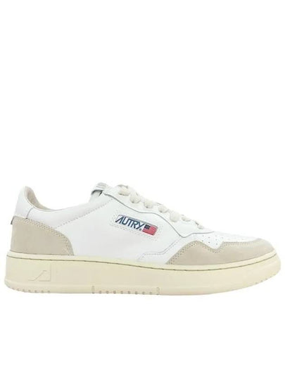 Medalist Suede Low Top Sneakers White - AUTRY - BALAAN 2