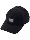 DG Logo Plaque Ball Cap Black - DOLCE&GABBANA - BALAAN 11