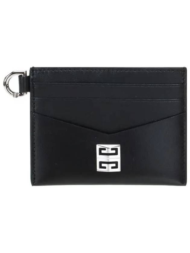 4G Metal Logo Card Wallet Black - GIVENCHY - BALAAN 2