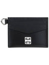 4G Metal Logo Card Wallet Black - GIVENCHY - BALAAN 2