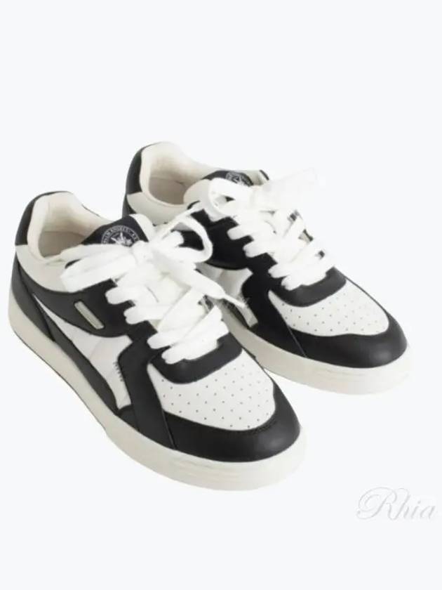 University Low-Top Sneakers White Black - PALM ANGELS - BALAAN 2