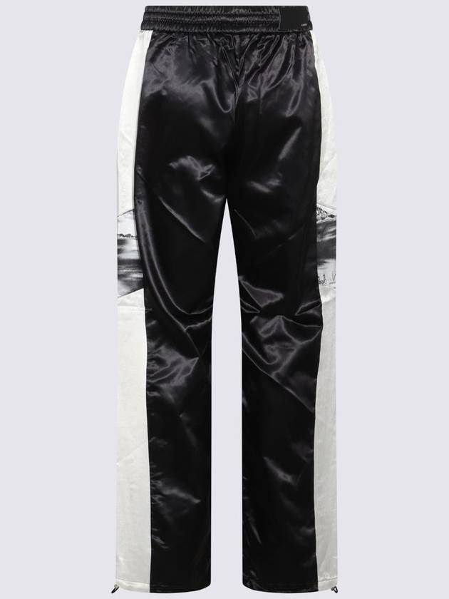 Black White Cotton Track Pants PF23MAW006001 B0560955441 - AMIRI - BALAAN 4