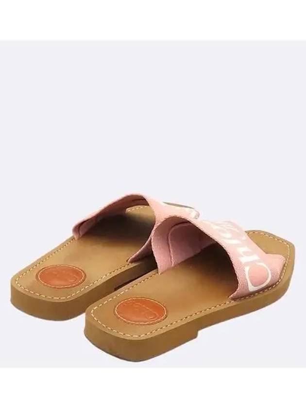 CHC19U188086H6 Light Pink WOODY Women s Mule Slippers Size 35 220MM - CHLOE - BALAAN 5