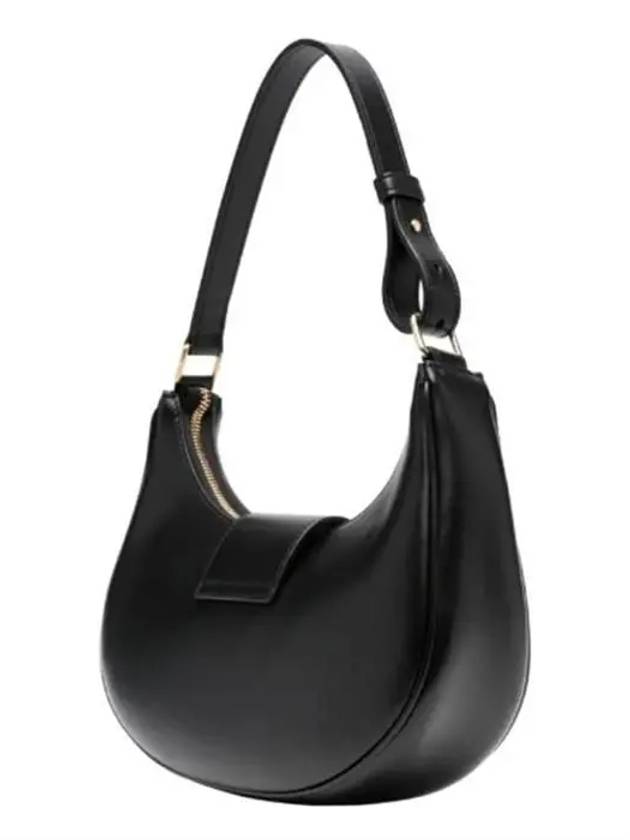 Ava Triomphe Smooth Calfskin Shoulder Bag Black - CELINE - BALAAN 5