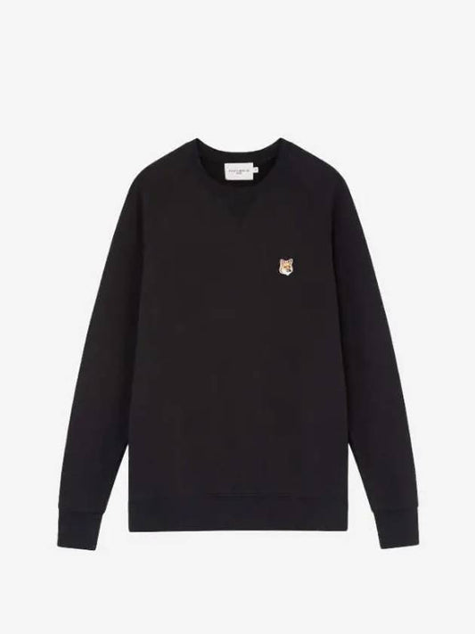 Fox Head Patch Classic Sweatshirt Black - MAISON KITSUNE - BALAAN 2