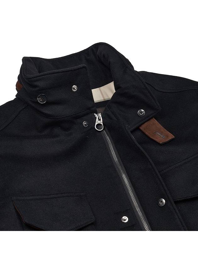 Traveller Cashmere Zip Up Jacket Black - LORO PIANA - BALAAN 11