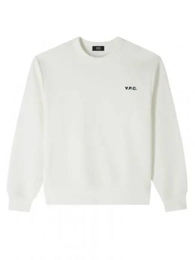 Boxy Petit VPC Sweatshirt White - A.P.C. - BALAAN 1