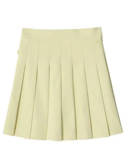 Adina Pleated Skirt Wax Yellow - J.LINDEBERG - BALAAN 2