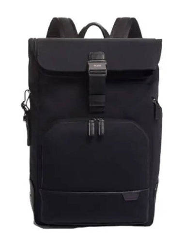 Harrison Osborne Roll Top Backpack Black Bag - TUMI - BALAAN 1