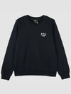 Skye Logo Sweatshirt Black - A.P.C. - BALAAN 3