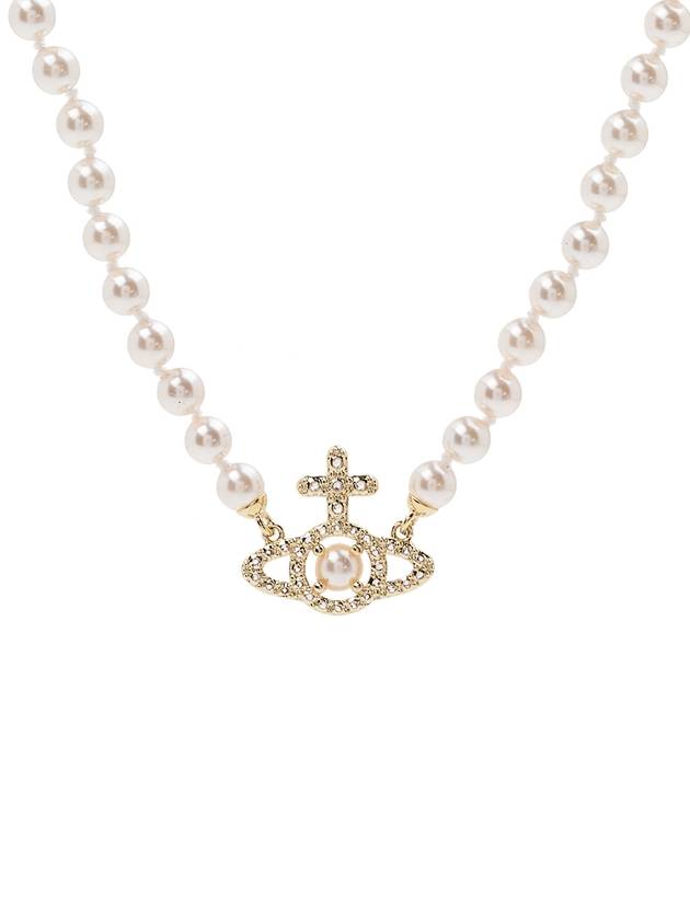 Women's Olympia Pearl Necklace Gold - VIVIENNE WESTWOOD - BALAAN 5