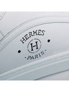 Get Leather Low Top Sneakers White - HERMES - BALAAN 8