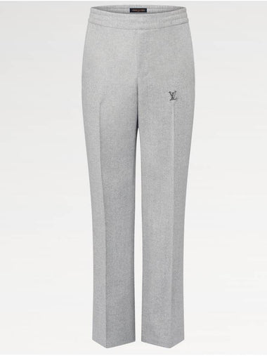 1AFXWZ Tailored Technical Wool Track Pants - LOUIS VUITTON - BALAAN 1