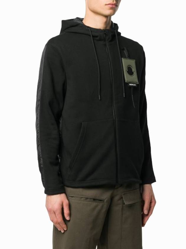 Genius Craig Green Hooded Jacket Black - MONCLER - BALAAN.