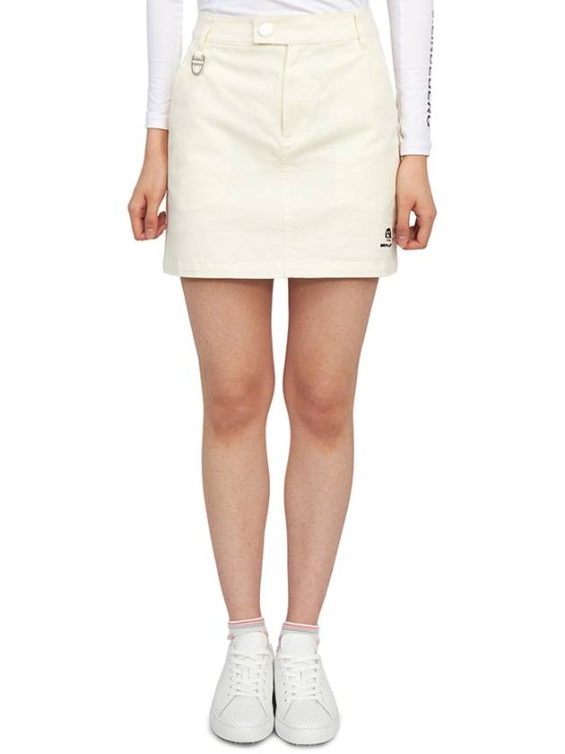 Icon Basic Skirt White - HORN GARMENT - BALAAN 2