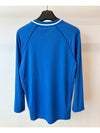 Loose fit jersey track top IS3852 blue WOMENS JP M XL - ADIDAS - BALAAN 4