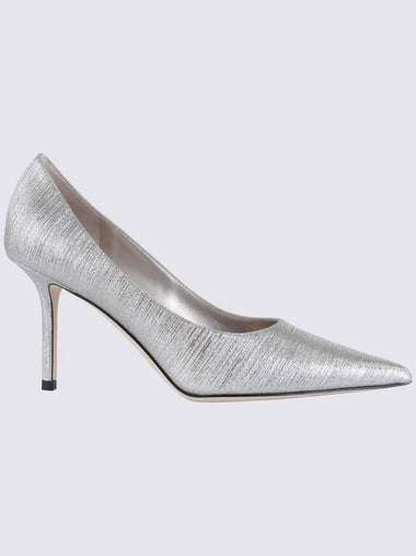 Jimmy Choo Silver Leather Pumps - JIMMY CHOO - BALAAN 1