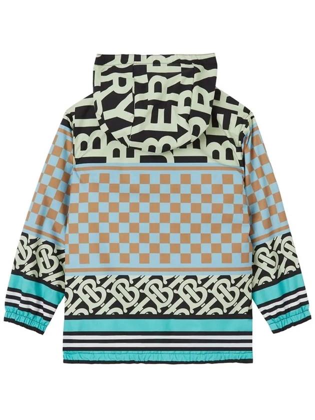 Kids Print Hooded Jacket Multi 8047942 - BURBERRY - BALAAN 3