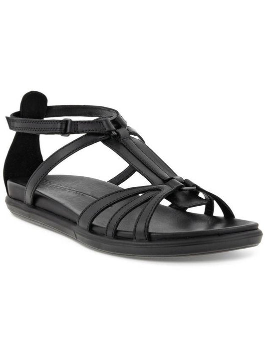 Women's Simpil Strappy Sandals Pure Black - ECCO - BALAAN 2