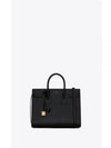 Sac De Jour Small Crocodile Embossed Tote Bag Black - SAINT LAURENT - BALAAN 2