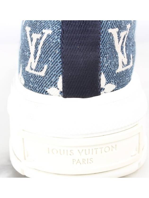 LV Squad Denim Sneakers 36 230 - LOUIS VUITTON - BALAAN 8